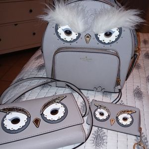 Kate spade backpack, crossbody and coins/cards/keychain bag